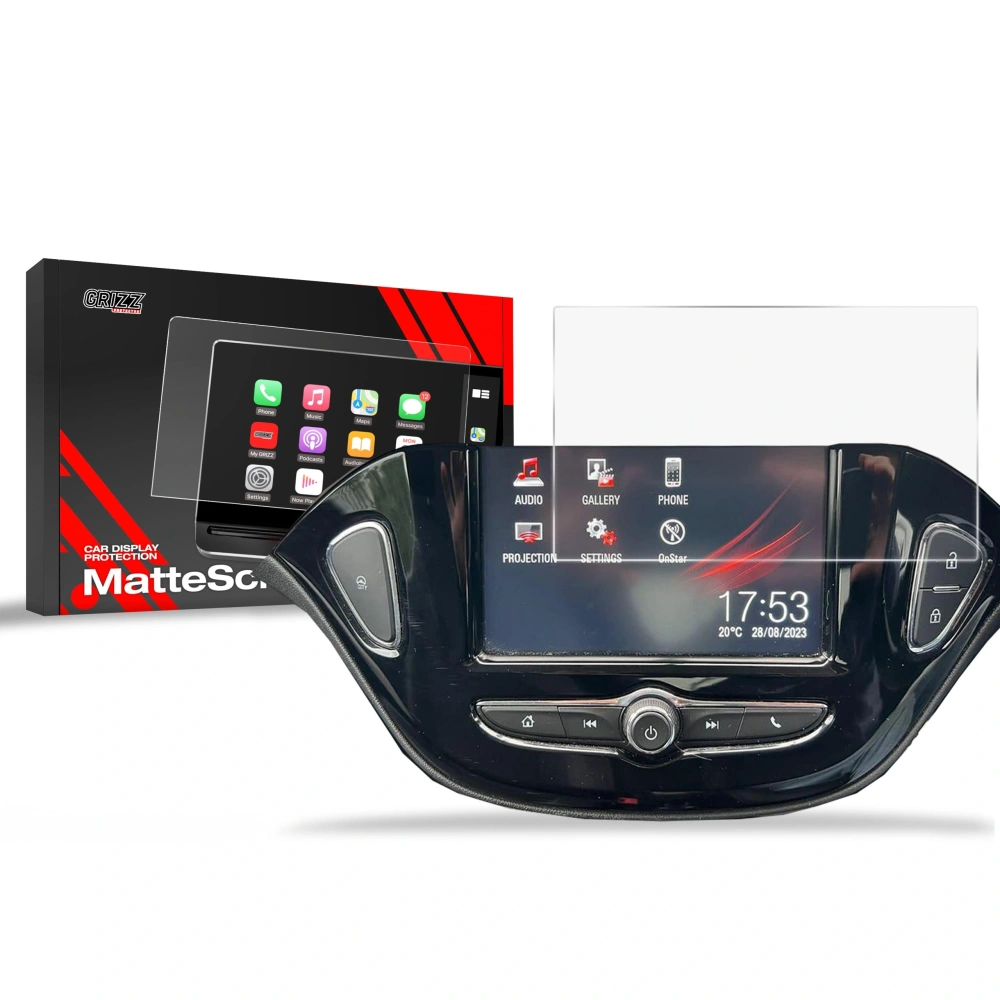 Folia matowa GrizzGlass CarDisplay Protection do Opel Adam 7" 2012-2019