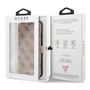 Kup Etui Guess GUFLBKI8L4GB Apple iPhone 7/8 Plus brown/brązowy book 4G - GUE014BR - {ean13} - Sklep Home Screen