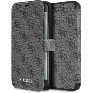 Kup Etui Guess GUFLBKI8L4GG Apple iPhone 7/8 Plus grey/szary book 4G - GUE015GRY - {ean13} - Sklep Home Screen