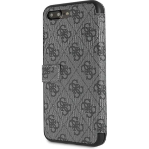 Kup Etui Guess GUFLBKI8L4GG Apple iPhone 7/8 Plus grey/szary book 4G - GUE015GRY - {ean13} - Sklep Home Screen
