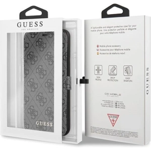 Kup Etui Guess GUFLBKI8L4GG Apple iPhone 7/8 Plus grey/szary book 4G - GUE015GRY - {ean13} - Sklep Home Screen