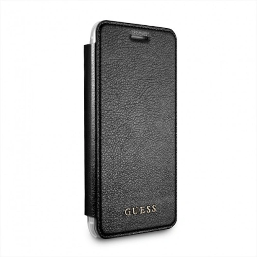 Kup Etui Guess GUFLBKI8LIGLTBK Apple iPhone 7/8 Plus negru/black book Iridescent - GUE017BLK - {ean13} - Sklep Home Screen