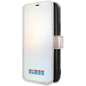 Kup Etui Guess GUFLBKN58BLD Apple iPhone 11 Pro argintiu/silver book Iridescent - GUE018SLV - {ean13} - Sklep Home Screen