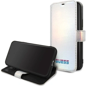 Kup Etui Guess GUFLBKN58BLD Apple iPhone 11 Pro argintiu/silver book Iridescent - GUE018SLV - {ean13} - Sklep Home Screen