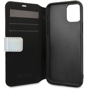 Kup Etui Guess GUFLBKN58BLD Apple iPhone 11 Pro srebrny/silver book Iridescent - GUE018SLV - {ean13} - Sklep Home Screen