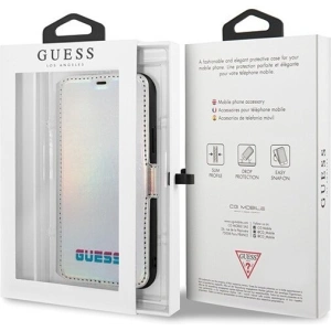 Kup Etui Guess GUFLBKN58BLD Apple iPhone 11 Pro srebrny/silver book Iridescent - GUE018SLV - {ean13} - Sklep Home Screen
