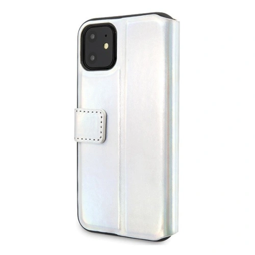 Kup Case Guess GUFLBKN61BLD Apple iPhone 11 silber/silver Buch Iridescent - GUE019SLV - {ean13} - Sklep Home Screen