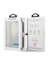 Kup Etui Guess GUFLBKN61BLD Apple iPhone 11 argintiu/silver carte Iridescent - GUE019SLV - {ean13} - Sklep Home Screen