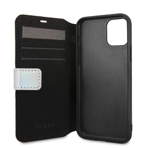 Buy Guess GUFLBKN65BLD iPhone 11 Pro Max silver book Iridescent - GUE020SLV - {ean13} - Home Screen Store Europe