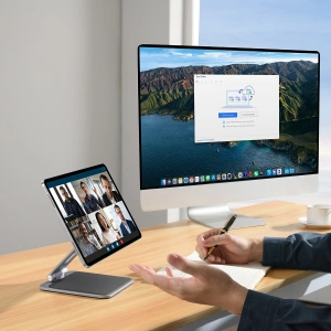 Magnetický skládací stojan Baseus MagStable na tablet 10.9 - 11' šedý