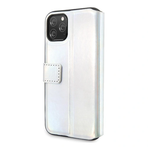 Kup Etui Guess GUFLBKN65BLD Apple iPhone 11 Pro Max srebrny/silver book Iridescent - GUE020SLV - {ean13} - Sklep Home Screen