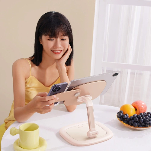 Buy Baseus Seashell Series adjustable phone / tablet stand pink - BSU4673 - {ean13} - Home Screen Store Europe