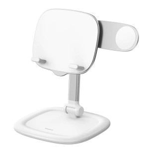 Baseus Seashell Series adjustable phone / tablet stand white