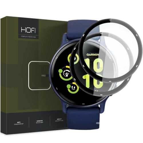 Buy Hofi Hybrid Pro+ Garmin Vivoactive 5 Black [2 PACK] - HOFI430 - {ean13} - Home Screen Store Europe