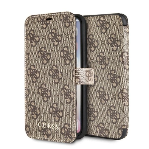 Kup Etui Guess GUFLBKPX4GB Apple iPhone X/XS hnědé knižní 4G - GUE021BR - {ean13} - Sklep Home Screen