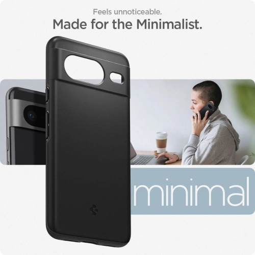 Kup Case Spigen Thin Fit Google Pixel 8 Schwarz - SPN3147 - {ean13} - Sklep Home Screen
