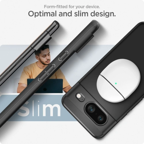 Kup Etui Spigen Thin Fit Google Pixel 8 Fekete - SPN3147 - {ean13} - Sklep Home Screen