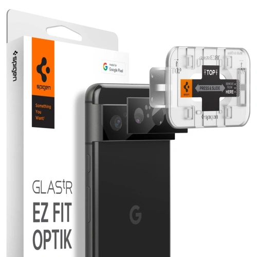Buy Spigen Optik.tr ez Fit Camera Protector Google Pixel 8 Black [2 PACK] - SPN3148 - {ean13} - Home Screen Store Europe