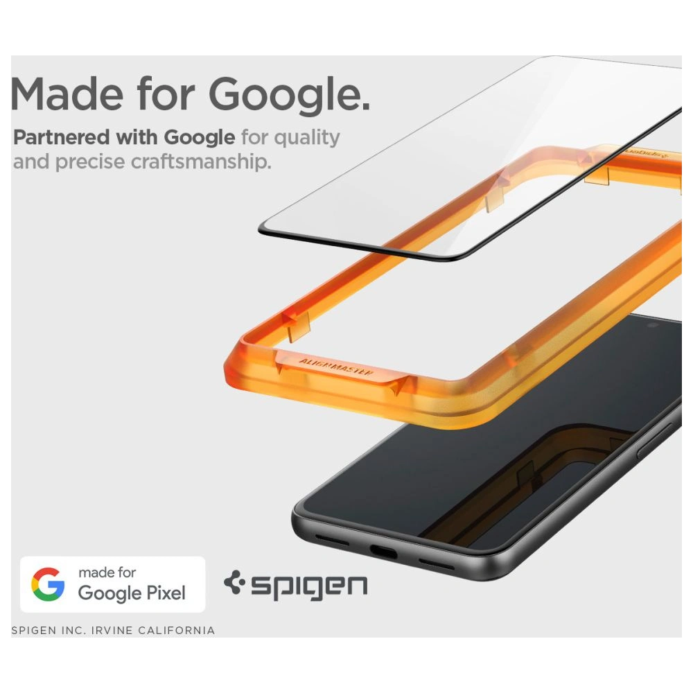 Szkło hartowane Spigen GLAS.tR AlignMaster FC Google Pixel 8 Black