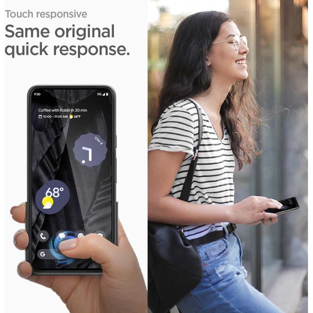 Szkło hartowane Spigen GLAS.tR AlignMaster FC Google Pixel 8 Black