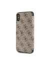 Kup Etui Guess GUFLBKPX4GB Apple iPhone X/XS hnědé knižní 4G - GUE021BR - {ean13} - Sklep Home Screen