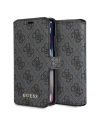 Case Guess GUFLBKPX4GG Apple iPhone X grau/szary Buch 4G UPTOWN