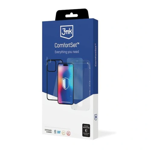 Kup Case-Set + Displayschutz + Kameraglas 3MK Comfort Set 4in1 Apple iPhone 15 - 3MK5325 - {ean13} - Sklep Home Screen