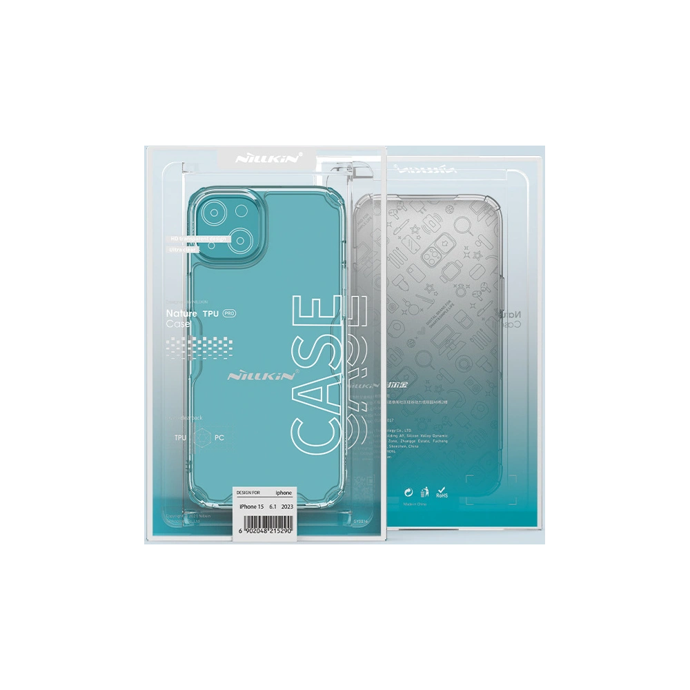 Etui Nillkin Nature Pro Apple iPhone 15 Clear 