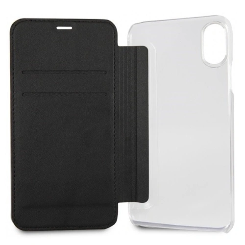 Kup Etui Guess GUFLBKPXEROBK Apple iPhone X black/czarny book Flower Desire - GUE023BLK - {ean13} - Sklep Home Screen