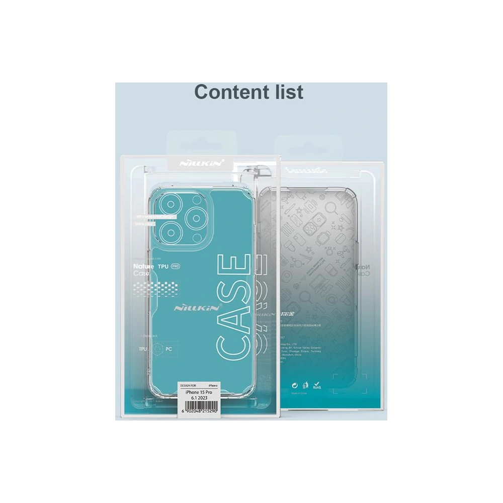 Etui Nillkin Nature Pro Apple iPhone 15 Pro Blue