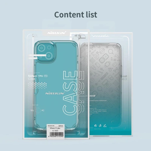 Kup Nillkin Apple Carcasă Nature Pro iPhone 15 Plus / 14 Plus Albastru - NLK1229 - {ean13} - Sklep Home Screen