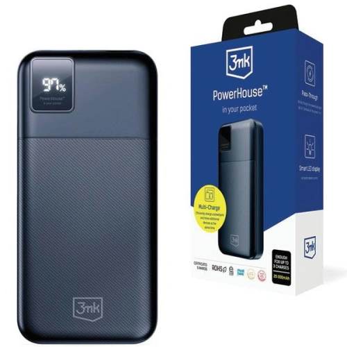 Kup Powerbank 3MK PowerHouse 20000mAh Multi Charge, QC, PD, Pass-Through - 3MK5351 - {ean13} - Sklep Home Screen