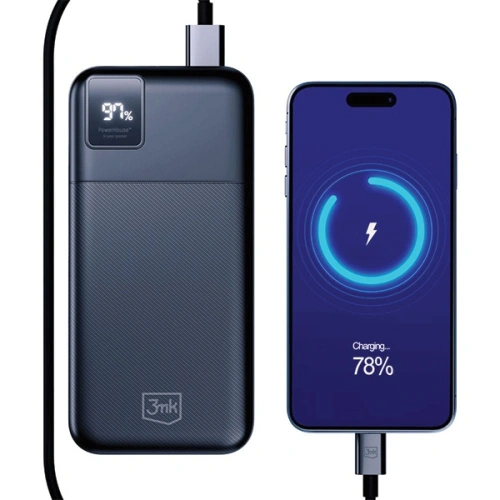 Kup Powerbank 3MK PowerHouse 20000mAh Multi Charge, QC, PD, Pass-Through - 3MK5351 - {ean13} - Sklep Home Screen