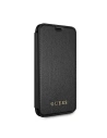 Kup Case Guess GUFLBKPXIGLBK Apple iPhone X/XS schwarz/czarnes Buch Iridescent - GUE026BLK - {ean13} - Sklep Home Screen