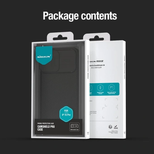 Kup Case Nillkin CamShield Pro Apple iPhone 15 Pro Tiefgrün/Zielony - NLK1236 - {ean13} - Sklep Home Screen
