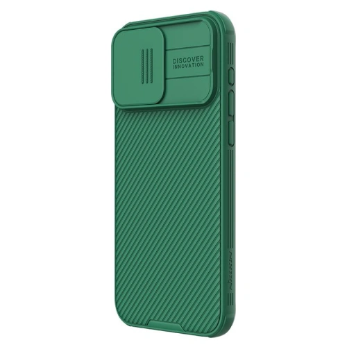 Kup Etui Nillkin CamShield Pro Apple iPhone 15 Pro Max Mélyzöld/Zöld - NLK1240 - {ean13} - Sklep Home Screen