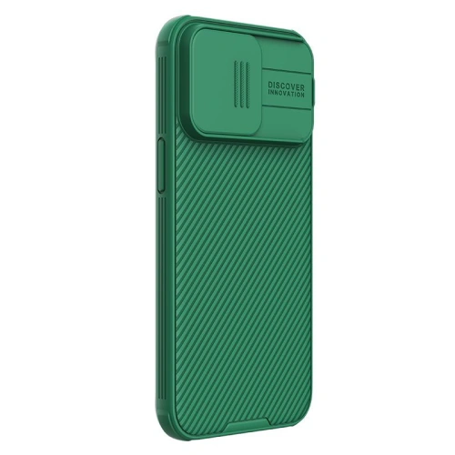Kup Etui Nillkin CamShield Pro Apple iPhone 15 Pro Max Mélyzöld/Zöld - NLK1240 - {ean13} - Sklep Home Screen