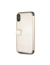 Kup Case Guess GUFLBKPXIGLGO Apple iPhone X/XS gold/złoty Buch Iridescent - GUE027GLD - {ean13} - Sklep Home Screen