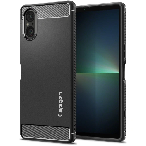 Kup Etui Spigen Rugged Armor Sony Xperia 5 V Matt Fekete - SPN3150 - {ean13} - Sklep Home Screen