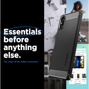 Kup Etui Spigen Rugged Armor Sony Xperia 5 V Matt Fekete - SPN3150 - {ean13} - Sklep Home Screen