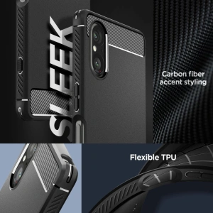 Kup Etui Spigen Rugged Armor Sony Xperia 5 V Matt Fekete - SPN3150 - {ean13} - Sklep Home Screen