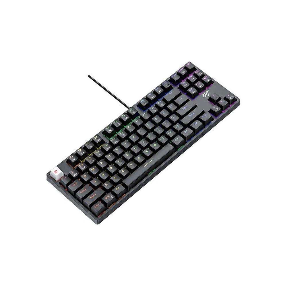 Klawiatura mechaniczna gamingowa Havit KB890L RGB czarna