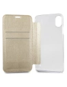 Kup Case Guess GUFLBKPXIGLTGO Apple iPhone X/XS gold/złoty Buch Iridescent - GUE030GLD - {ean13} - Sklep Home Screen