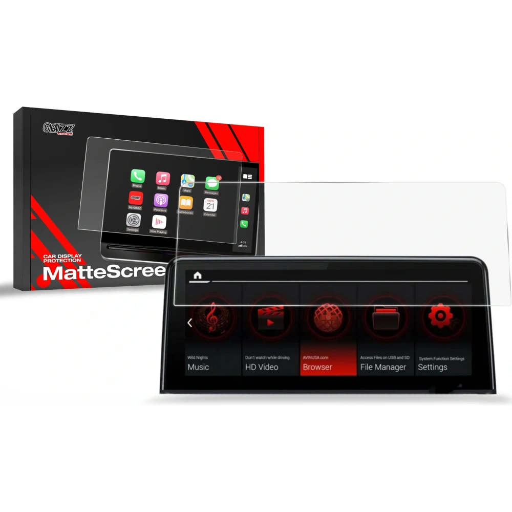 Folia matowa GrizzGlass CarDisplay Protection do BMW X4 G02 12,3" 2021-2025