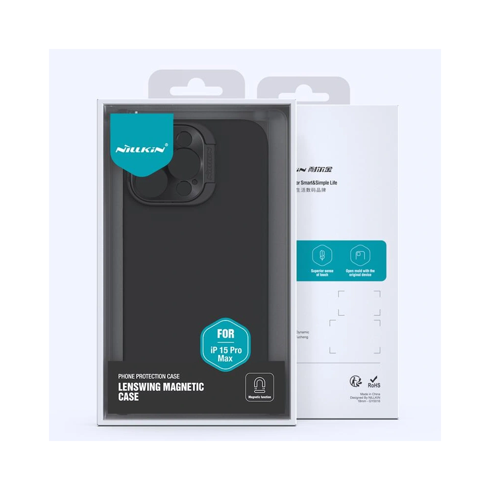 Etui Nillkin Lenswing Magnetic Apple iPhone 15 Pro Max Deep Purple