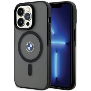 Etui BMW BMHMP15LDSLK Apple iPhone 15 Pro hardcase IML Signature MagSafe czarny/black