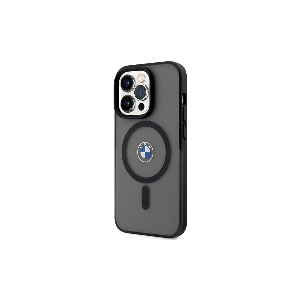 Etui BMW BMHMP15LDSLK Apple iPhone 15 Pro hardcase IML Signature MagSafe czarny/black