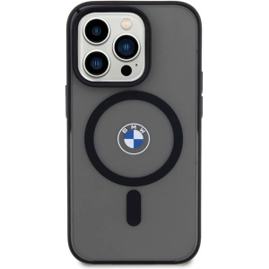 Etui BMW BMHMP15LDSLK Apple iPhone 15 Pro hardcase IML Signature MagSafe czarny/black