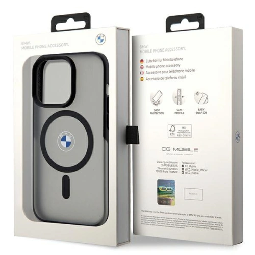 Kup Etui BMW BMHMP15LDSLK Apple iPhone 15 Pro hardcase IML Signature MagSafe černý/black - BMW515 - {ean13} - Sklep Home Screen