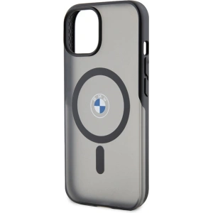 Etui BMW BMHMP15SDSLK Apple iPhone 15 hardcase IML Signature MagSafe czarny/black
